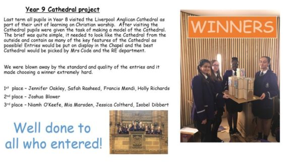 Year 9 Cathedral Project