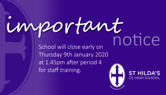 St Hilda's important notice post