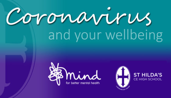 Coronavirus and your wellbeing graphic