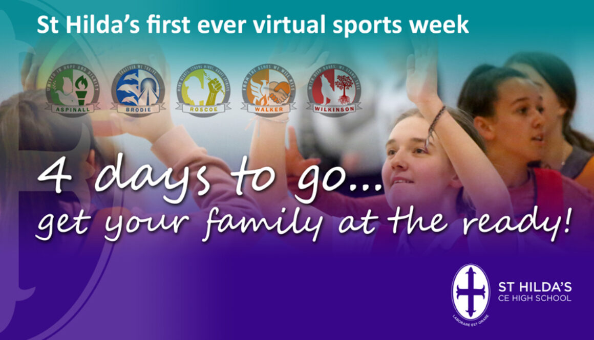 St Hildas virtual sports day 4 days WEB graphic