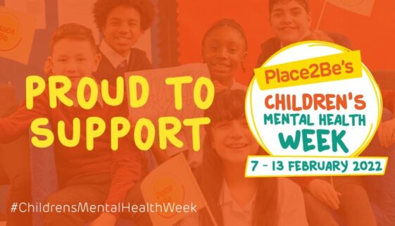 PLACE2BE'S CHILDREN'S MENTAL HEALTH WEEK 2022 NP graphic